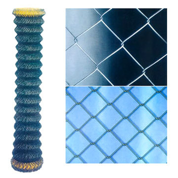 PVC beschichtet geschützte Draht Mesh Chain Link Zaun